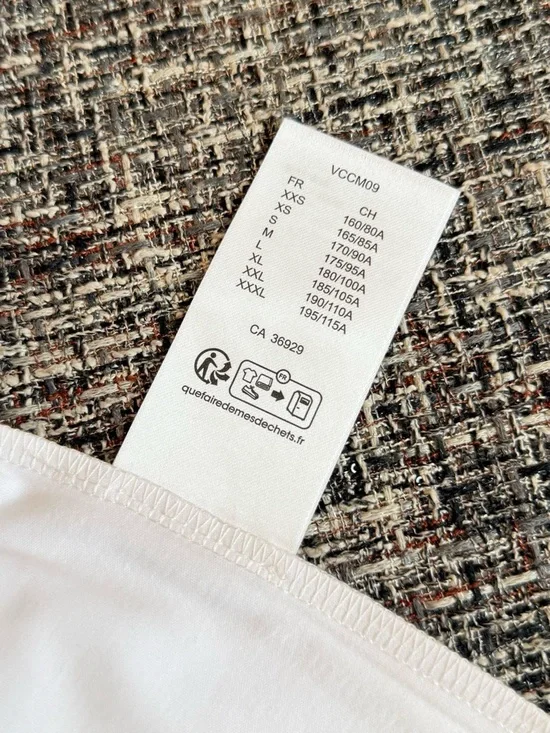 Louis Vuitton White Tee with Yellow & Purple Logo Accents - Picture 5 of 6